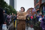 Tens of thousands of people march against Tories in Manchester
